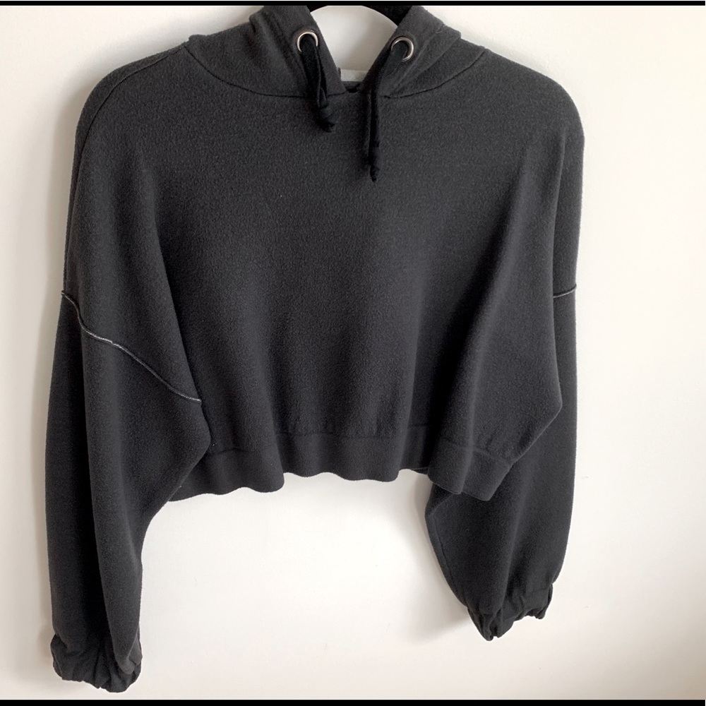 ZARA Cropped Hoodie